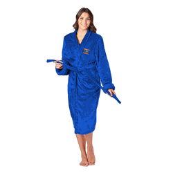 New York Knicks 2026 NBA Champions Vanguard Royal Silk Touch Robe Small/Medium