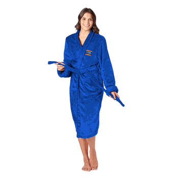 New York Knicks 2026 NBA Champions Vanguard Royal Silk Touch Robe Small/Medium