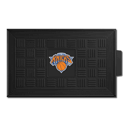 New York Knicks Heavy Duty Vinyl Medallion Door Mat - 19.5in. x 31in.