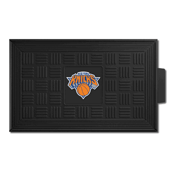 New York Knicks Heavy Duty Vinyl Medallion Door Mat - 19.5in. x 31in.
