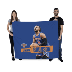 New York Knicks Jalen Brunson NBA Wall Hanging 34X40 Inches