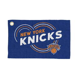 New York Knicks NBA Droplets Waffle Fan Towel 16x25 inches
