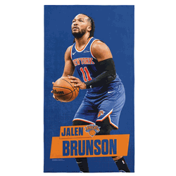 New York Knicks NBA Jalen Brunson Beach Towel 30 x 60 inches