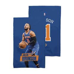 New York Knicks NBA Jalen Brunson Fan Towel 16 x 25 inches