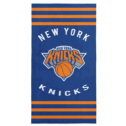 New York Knicks NBA Stripes Beach Towel 30 x 60 inches