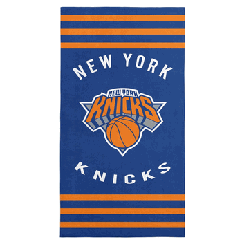 New York Knicks NBA Stripes Beach Towel 30 x 60 inches