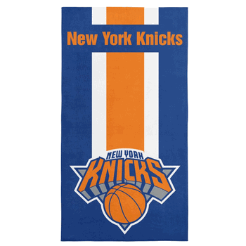 New York Knicks NBA Zone Read Beach Towel 30 x 60 inches