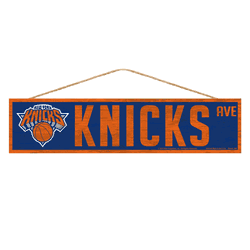 New York Knicks Sign 4x17 Wood Avenue Design