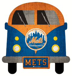 New York Mets 12" Team Bus Sign