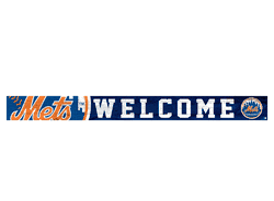 New York Mets 16in. Welcome Strip
