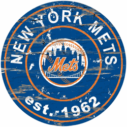 New York Mets 24" Established Date Round Sign