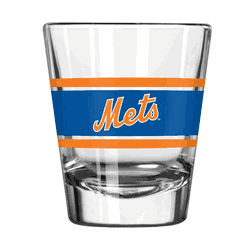 New York Mets 2oz Stripe Shot Glass