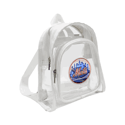 New York Mets 3D Logo Clear Mini Backpack