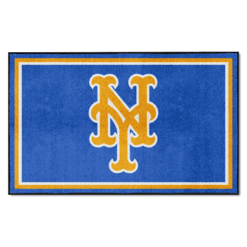 New York Mets 4ft. x 6ft. Plush Area Rug