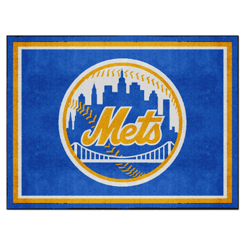 New York Mets 8ft. x 10 ft. Plush Area Rug