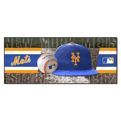 New York Mets Baseball Runner Rug - 30in. x 72in.