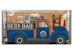 New York Mets Best Dad Truck 6x12 Sign