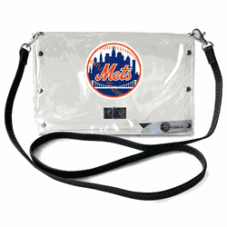 New York Mets Clear Envelope Purse STRAP