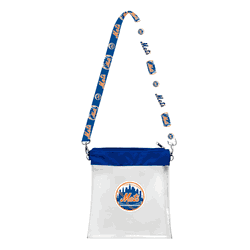 New York Mets Clear Pattern Strap Bag