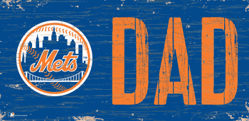 New York Mets DAD Sign