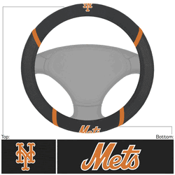 New York Mets Embroidered Steering Wheel Cover