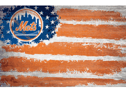 New York Mets Flag 17x26