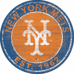 New York Mets Heritage Logo Round Sign