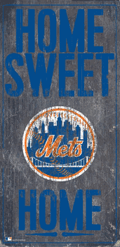 New York Mets Home Home Sweet Home Sign