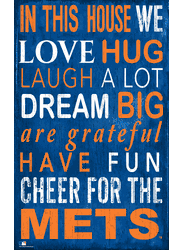 New York Mets In This House Sign