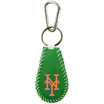New York Mets Keychain Baseball St. Patrick's Day CO