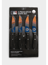 New York Mets Knife Set - Steak - 4 Pack