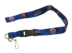 New York Mets Lanyard - Breakaway with Key Ring
