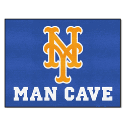 New York Mets Man Cave All-Star Rug - 34 in. x 42.5 in.