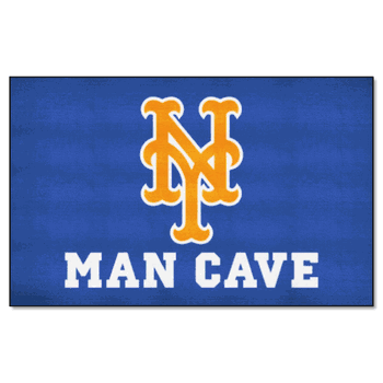 New York Mets Man Cave Ulti-Mat Rug - 5ft. x 8ft.