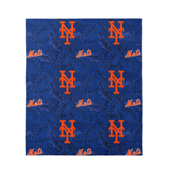 New York Mets MLB Tonal Vines Microfiber Beach Towel 60x70 inches