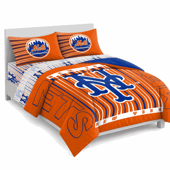 New York Mets Momentum Bed In A Bag Queen