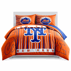 New York Mets Momentum Bedding Comforter Set F/Q