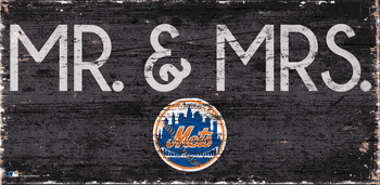 New York Mets Mr. & Mrs. Sign