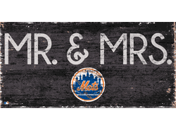 New York Mets Mr. & Mrs. Sign
