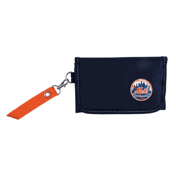 New York Mets Ribbon Organizer Wallet Orange