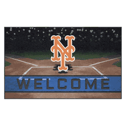 New York Mets Rubber Door Mat - 18in. x 30in.