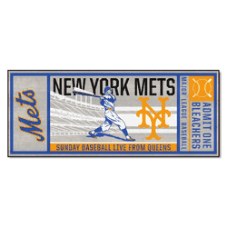 New York Mets Ticket Runner Rug - 30in. x 72in.