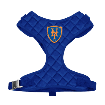 New York Mets Velvet Pet Harness  - Extra Small