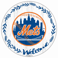 New York Mets Welcome 12in Circle