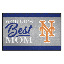 New York Mets World's Best Mom Starter Mat Accent Rug - 19in. x 30in.