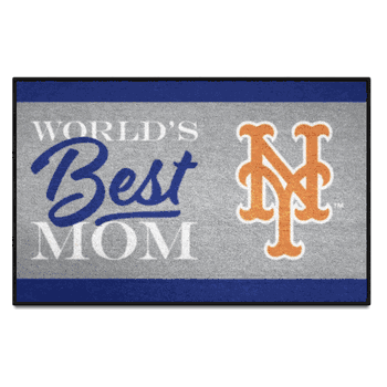 New York Mets World's Best Mom Starter Mat Accent Rug - 19in. x 30in.