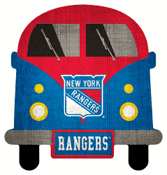 New York Rangers 12" Team Bus Sign