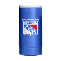 New York Rangers 12oz Flipside Powdercoat SlimCan Coolie