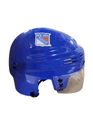 New York Rangers 1978-1998 T/B SportStar NHL Hockey Player Mini Helmet - Royal