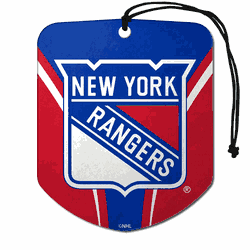 New York Rangers 2 Pack Air Freshener